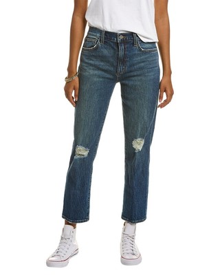Джинсы Joes The Scout средней посадки Toska Destructed Slim Tomboy Jean женские синие 24