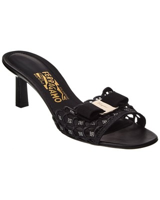 

Женские сандалии Ferragamo Glo, Черный, NA