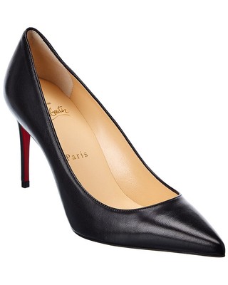 

Christian Louboutin Kate 85 Женские кожаные туфли-лодочки, Черный, NA