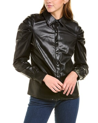 

Женская рубашка с пышными рукавами Avec Les Filles, Черный