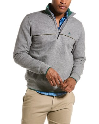 

Мужской пуловер с молнией 1/2 Brooks Brothers, размер, NA