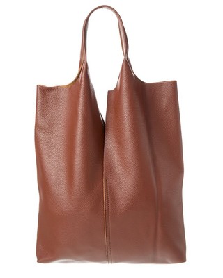 

Итальянская кожаная сумка через плечо женская коричневая, NA