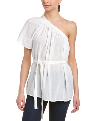 

Helmut Lang Асимметричный топ женский белый