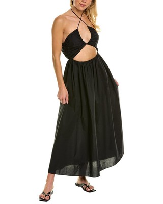 

Женское платье миди Matteau Bandeau, Черный