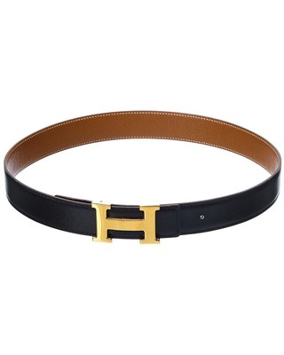 

Ремень Hermes H, размер 75 (аутентичный б/у), женский, Черный