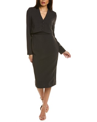 

Платье-футляр Badgley Mischka, женское, серое, Grey