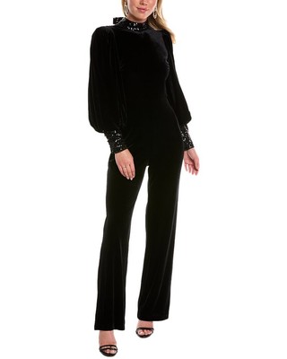 

Женский комбинезон Badgley Mischka с бантом на спине, Черный, NA