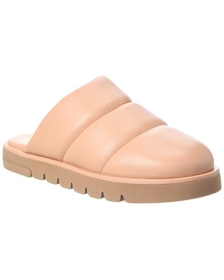 

Женские кожаные мюли Stuart Weitzman Polar Lug, Коричневый, NA