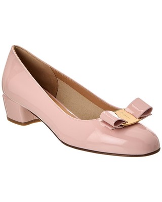

Женские лакированные туфли Ferragamo Vara 1, розовый 4,5 C, NA