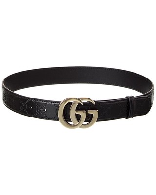 Женский кожаный ремень Gucci Gg Milano