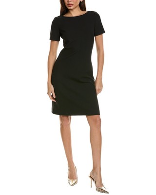 Женское платье-футляр из стрейчевого крепа St. John