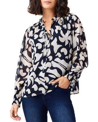 Женский топ Nic+Zoe Ink Stamp Top