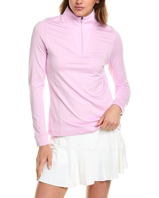 Пуловер Callaway Solid Sun Protection на молнии 1/4 Женский розовый M