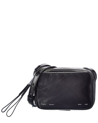 

Женская сумка для фотокамеры Proenza Schouler White Label Watts из мятой кожи, черная, NA