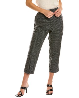 

Брюки Brunello Cucinelli из смеси шерсти и кашемира с узором «елочка», Map c, NA