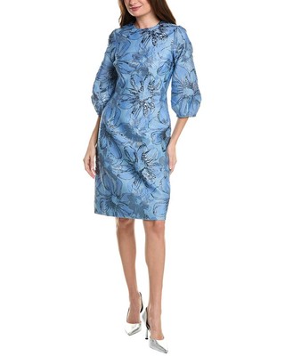 Женское жаккардовое платье-футляр Teri Jon от Rickie Freeman