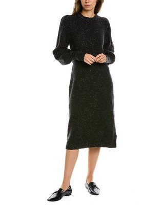 

Женское платье-свитер из смесовой шерсти Ted Baker Faustaa, Черный