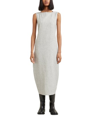

Женское платье-кокон из смесовой шерсти Modern Citizen Eleo, Heather grey
