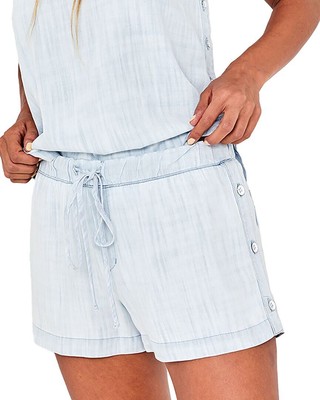

Короткие женские шорты на пуговицах Bella Dahl, Desrtdesert sky wash, NA