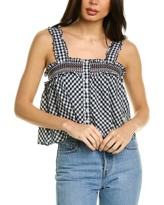 

Женский топ French Connection Adalhia, Синий