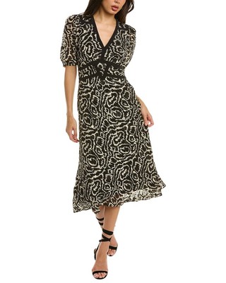 

Женское платье миди Ba-Sh Fil Coupe, Черный