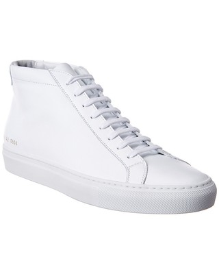

Мужские кожаные кроссовки Common Projects Achilles Mid, Белый, NA