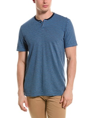 Бархат от Graham & Spencer Albert Henley мужской синий S