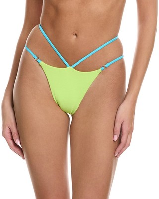Трусики бикини Frankies Layla Terry Bikini Bottom Женские зеленые L