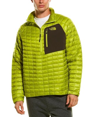 

Мужской пуловер The North Face Thermoball с молнией 1/2, Зеленый, NA