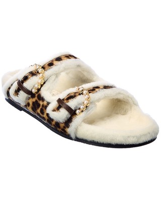 Сандалии Stuart Weitzman Piper Chill Haircalf женские белые 6,5