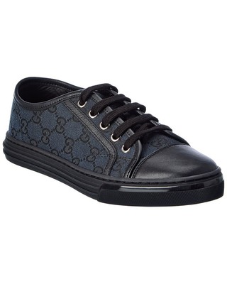

Женские кроссовки Gucci Gg Canvas - Leather Black, Черный, NA