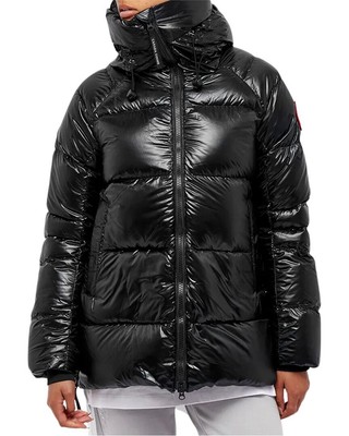 

Женское пуховик Canada Goose Cypress на пуху, Черный, NA