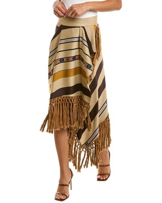 

Женская юбка Etro из шерсти и шелка, Белый