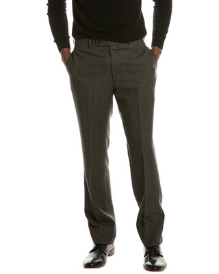 Классические шерстяные брюки Brooks Brothers мужские зеленые 34 32