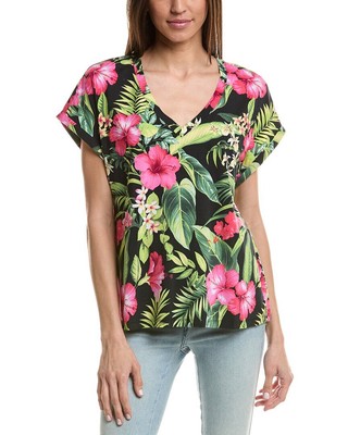 Женская футболка с V-образным вырезом Tommy Bahama Kauai Grand Villa