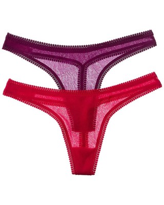 

Женские стринги Ongossamer 2Pk Hip-G, Красный, NA