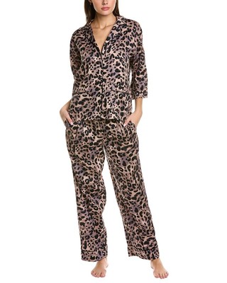 

Комплект одежды для сна Donna Karan, комплект из 2 предметов, топ и брюки, женский, коричневый, размер, NA
