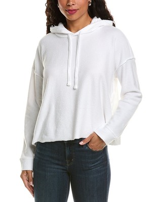 Укороченная толстовка с капюшоном Eileen Fisher Женская белая M