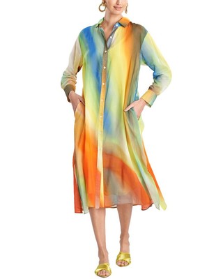 

Платье Natori из смесового шелка, женское, Multi
