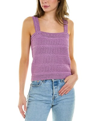 

Женская майка Vince Crochet, Dkcdk camelia
