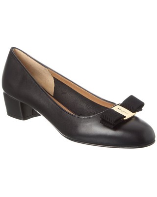 Женские кожаные туфли-лодочки Ferragamo Vara