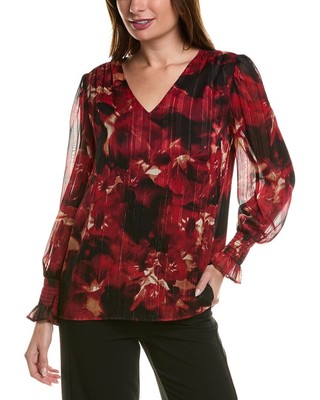 Женская блузка со складками от Anne Klein