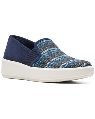 

Женские кожаные туфли Clarks Layton Petal, Navy interest, NA