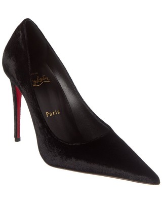 Christian Louboutin Kate Max 100 Velvet Pump Womens