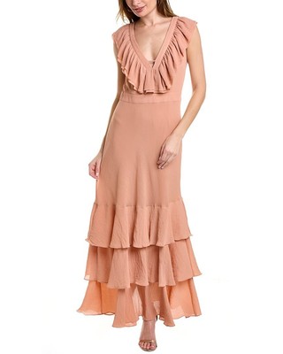

Платье макси Ted Baker Ashleih женское, Розовый