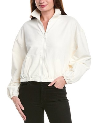 Женская куртка с точечной отделкой щеткой