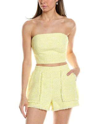 Женский укороченный топ из букле Bcbgmaxazria