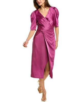 Женское коктейльное платье миди Theia Ina