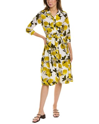 

Женское платье-рубашка Samantha Sung Audrey 1 с рукавами 3/4, Lemon originalw.yellow