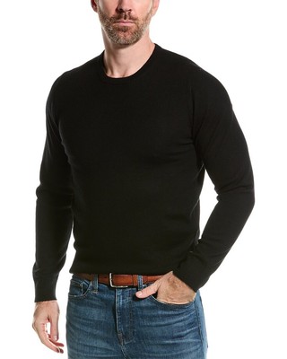 Свитер с круглым вырезом из шерсти мериноса Mette, мужской, черный, Xl